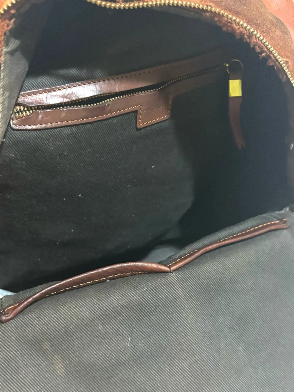 Madewell Leather distressed Backpack